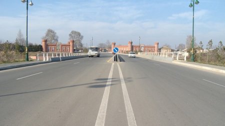 Gəncədə avtomobil yolunun tikintisi yekunlaşıb