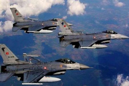 Türk qırıcıları İraqı bombaladı