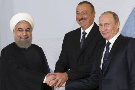 İlham Əliyev, Ruhani və Putin İranda görüşəcək