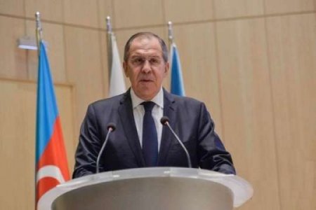 Lavrov: "Bakı-Tbilisi-Qars dəmir yolunun bizimlə əlaqəsi yoxdur"