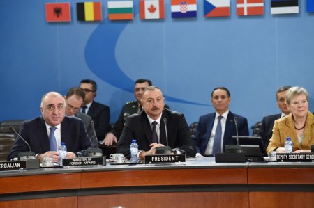 İlham Əliyev NATO-nun iclasında Ermənistanı ifşa etdi
