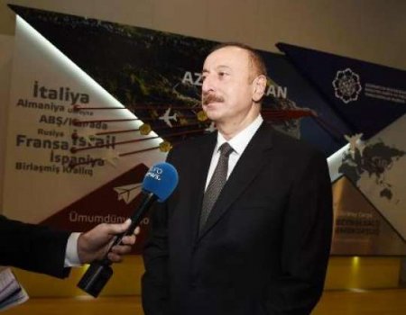 İlham Əliyev “Euronews”un suallarını cavablandırdı