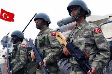 Türkiyə ordusu Suriyada terrorçuların mövqelərinə zərbələr endirdi