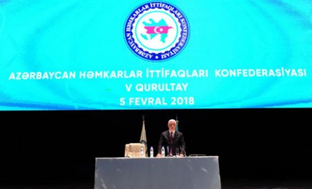 Azərbaycan Həmkarlar İttifaqları Konfederasiyasına yeni sədr seçildi