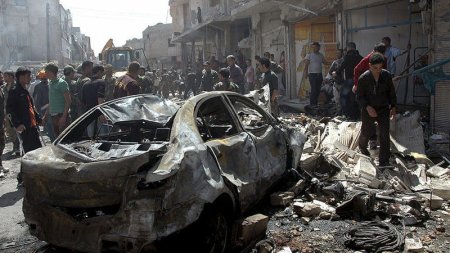 Suriyada terror aktı - Ölənlər və yaralananlar var