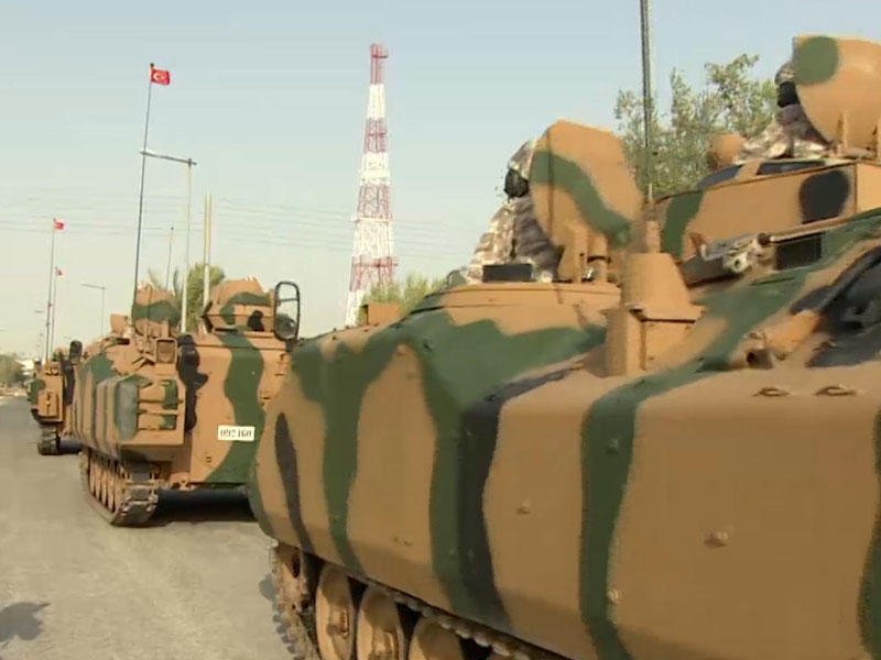 Türkiyə Silahlı Qüvvələri Afrinin 4 kilometrliyində
