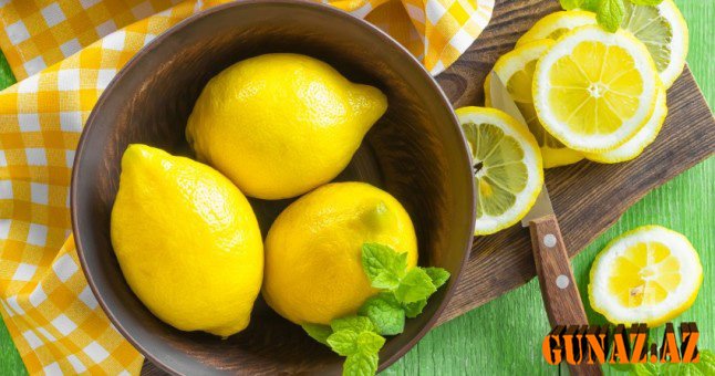 Gündəlik limon yeməyin İNANILMAZ 8 FAYDASI