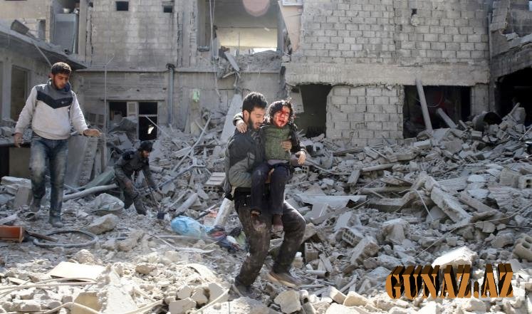 Suriyanın Homs şəhəri atəşə tutuldu - 2 ölü, 13 yaralı var