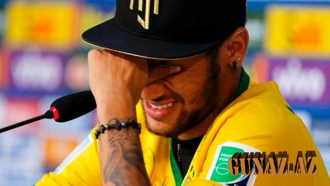 Neymar göz yaşlarını saxlaya bilmədi - VİDEO