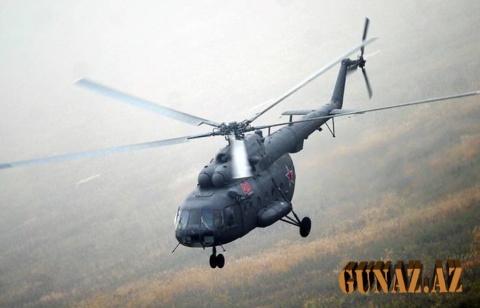 Rusiyada helikopter qəzaya uğrayıb