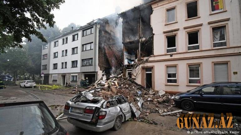 Almaniyada partlayış: 25 nəfər yaralandı