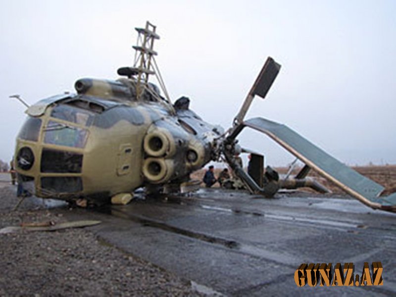Pakistanda hərbi helikopter qəzası: 6 yaralı