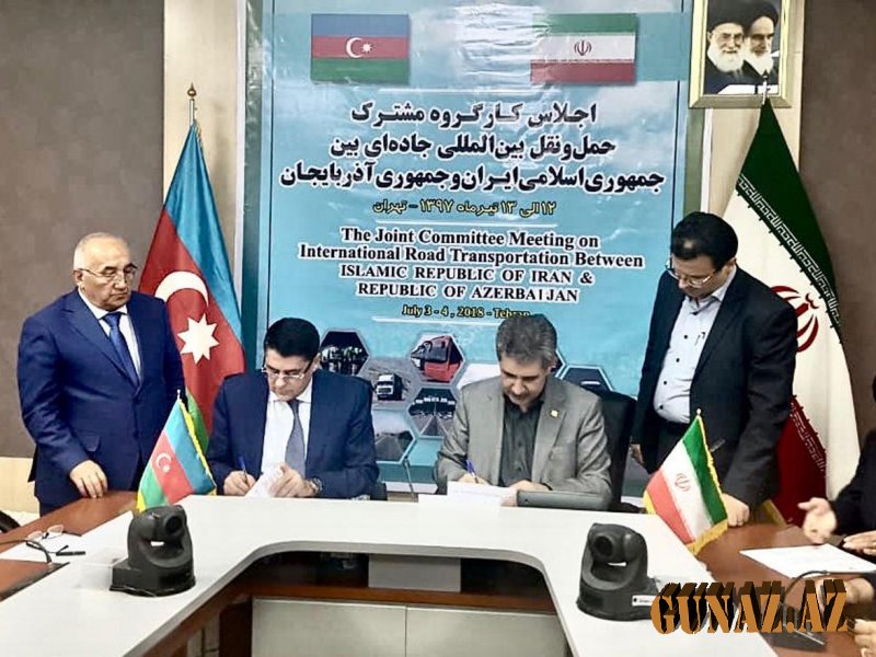 Azərbaycanla İran arasında protokol imzalandı - FOTO