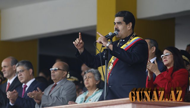 Venesuela prezidentinə “Dron”lu sui-qəsd – VİDEO