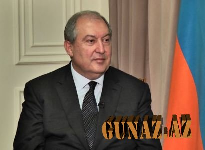 Erməni prezident Azərbaycana gəldi
