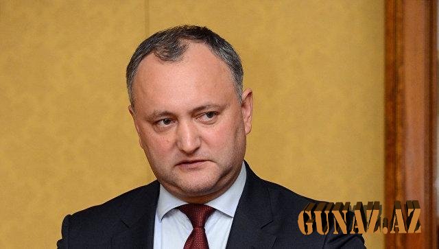 Moldova prezidentinin qəzadan sonra ilk açıqlaması