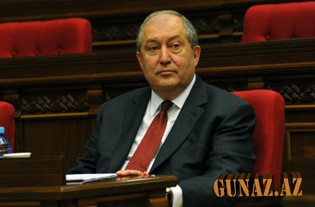 Ermənistan Prezidenti Qarabağdan danışdı