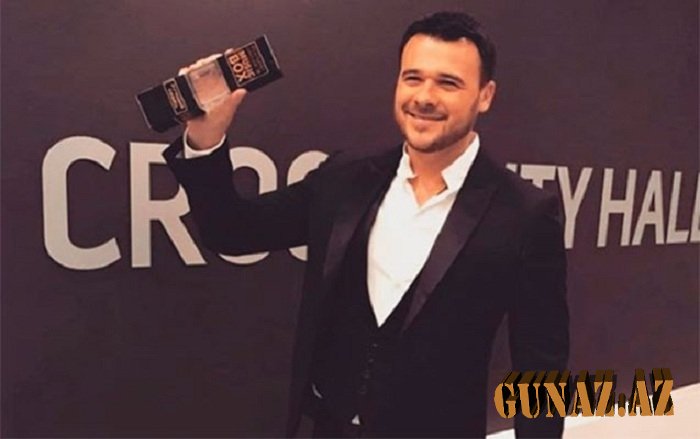 Emin Ağalarov Rusiyada “Ən yaxşı müğənni” seçildi