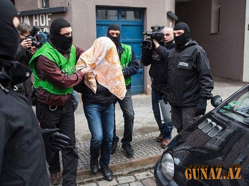 Almaniyada ekstremistlər saxlanılıb