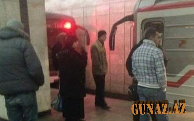Bakı metrosunda qorxulu anlar - VİDEO
