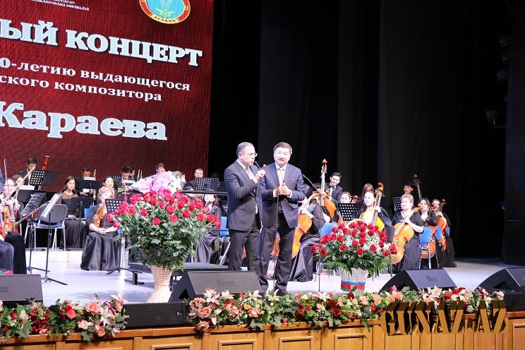 Astanada bəstəkarımızın möhtəşəm yubiley konserti keçirilib-FOTO
