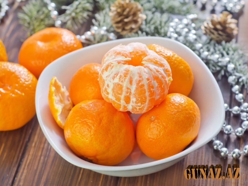 Müalicəvi meyvə mandarin