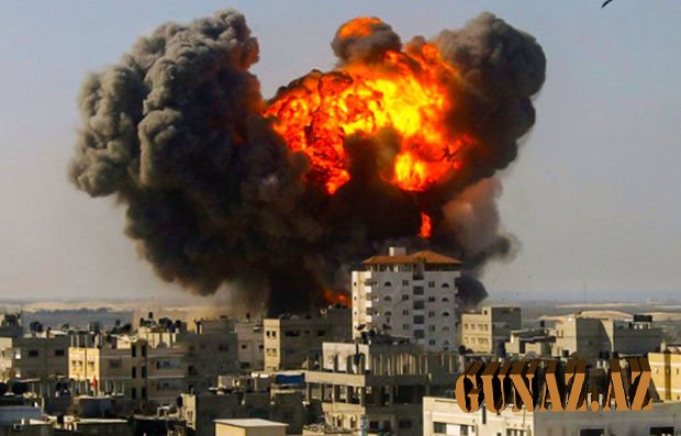 İsrail ordusu Qəzzanı bombalayır