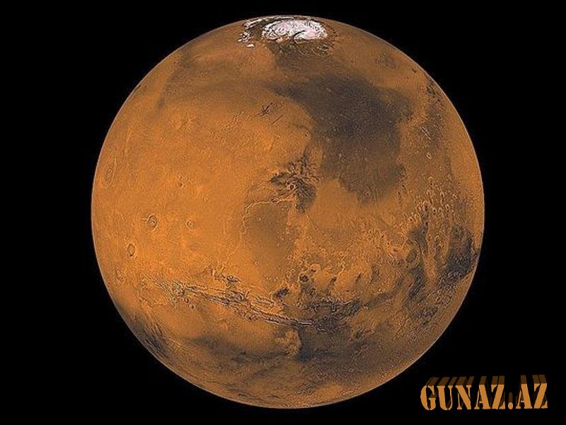 Mars kraterinin unikal şəkilləri yayıldı - VİDEO