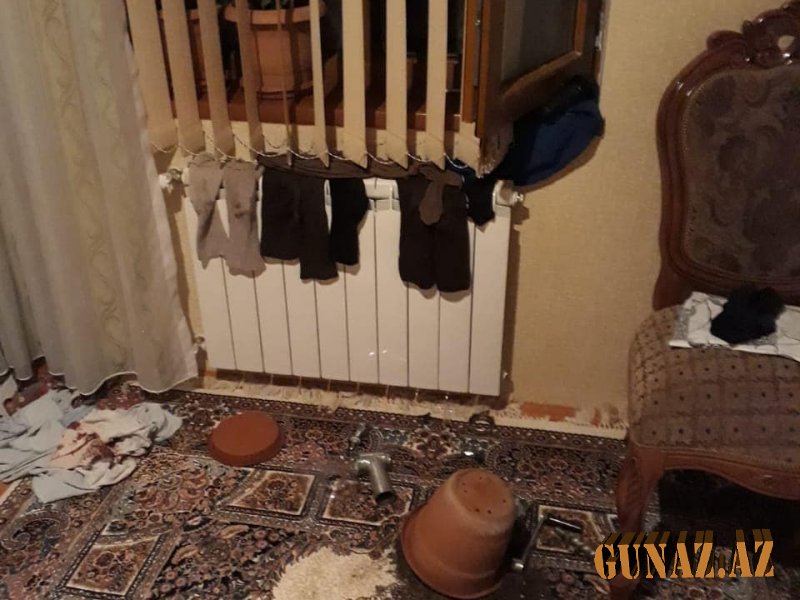 Oğru azərbaycanlı aparıcının evini bu hala saldı: "Sabaha çıxmağa ümidim yoxdur" FOTO