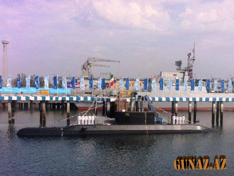 İranın yeni "Fateh" adlı sualtı qayığı hərbi dəniz qüvvələrinin istifadəsinə verilib