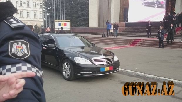 Moldova prezidentinin korteji qəzaya düşdü
