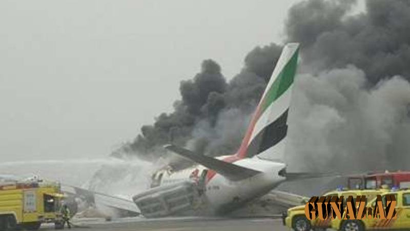 Tehran aeroportunda sərnişin təyyarəsi yandı: 100 nəfərdən...