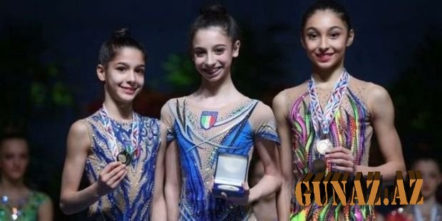Bədii gimnastımız beynəlxalq turnirdə iki bürünc medal qazandı