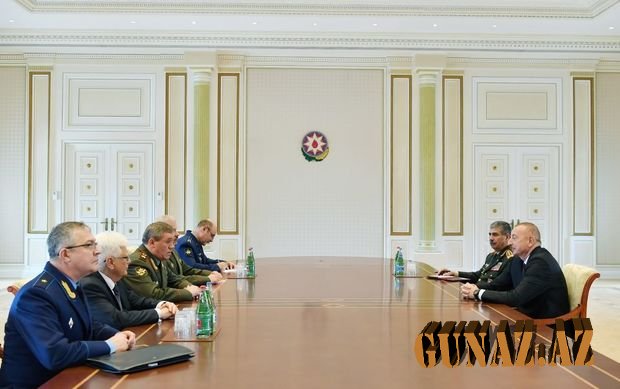Prezident Valeri Gerasimovla görüşdü