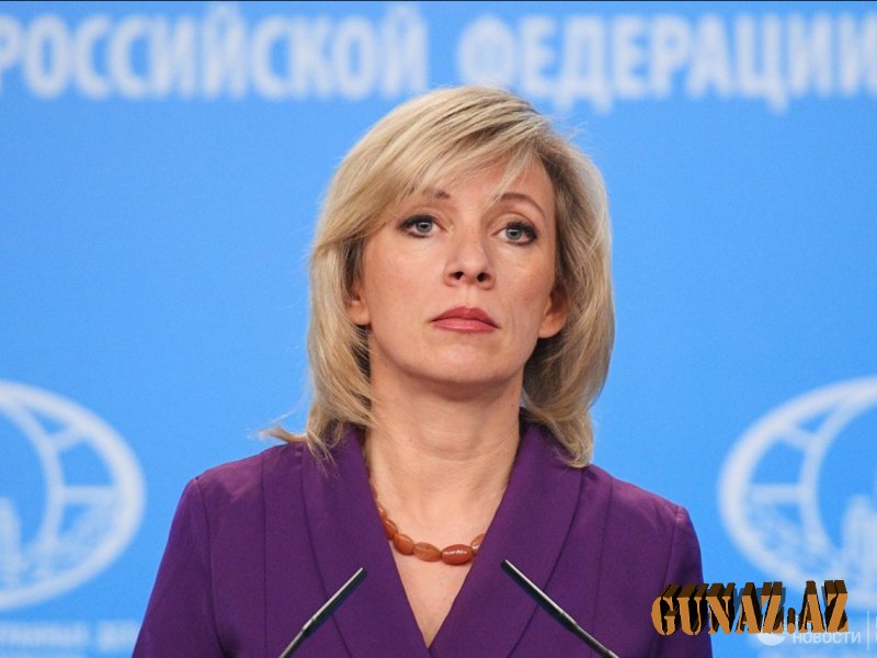 Zaxarova Zelenskinin Rusiyanın G8-ə qayıdacağı ilə bağlı söylədiklərini şərh edib
