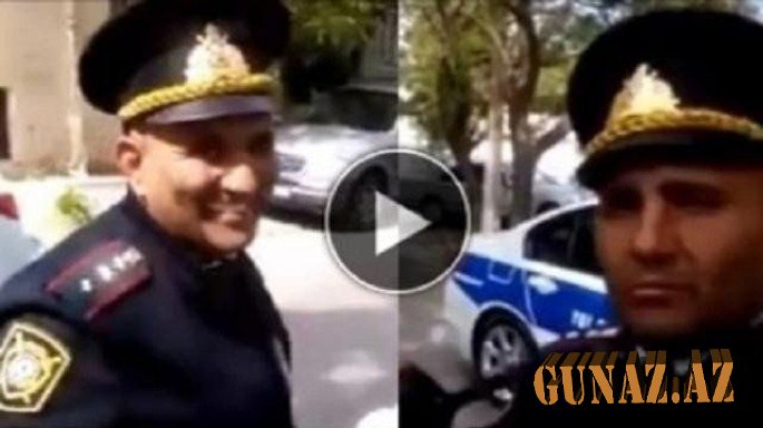 Yol polisi işdən çıxarıldı-SÜRÜCÜYƏ GÖRƏ