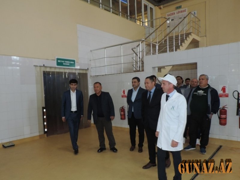 Tacikistanın nümayəndə heyəti “ABAD Factory” Kompleksi ilə tanış olublar