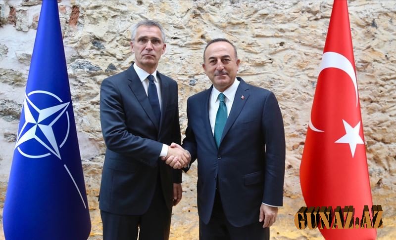 Çavuşoğlu NATO Baş katibi ilə Suriya üzrə razılaşmanı müzakirə edib