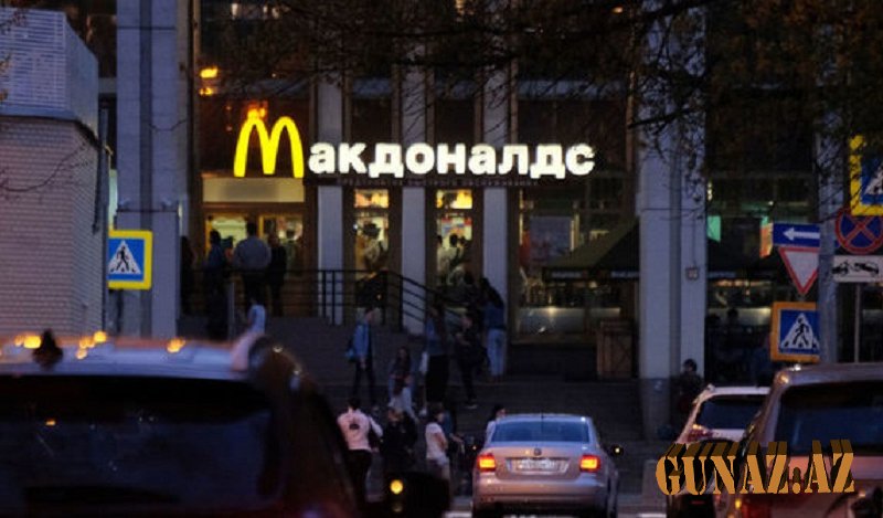Moskvada “McDonalds”ı qarət etdilər