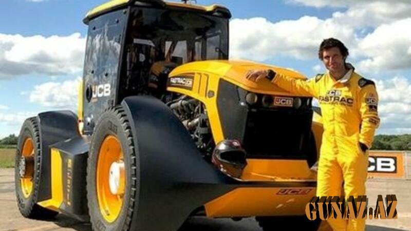 Dünyanın ən sürətli traktoru hazırlandı - Video