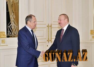 İlham Əliyev Lavrovla görüşdü