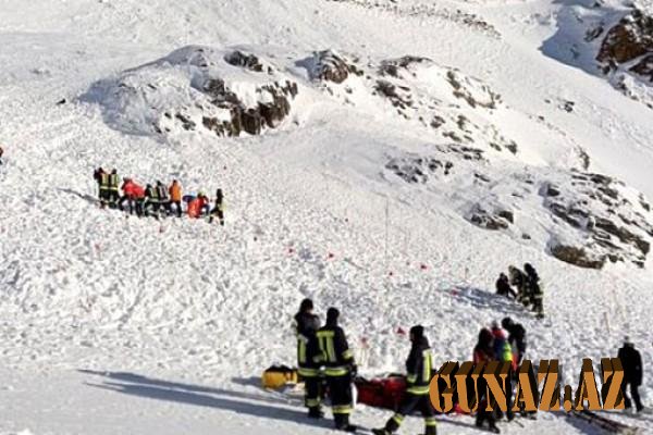 2400 metr hündürlükdəki dağda qar uçqunu - ölən və yaralananlar var (VİDEO)