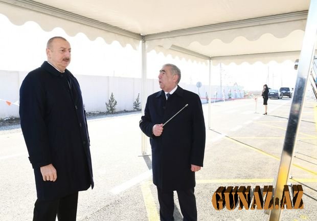Prezident Pirili-Muradxan-Sor-Sor avtomobil yolunun açılışında - YENİLƏNİB+FOTO