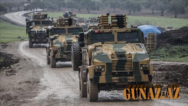 Türkiyə Suriyaya hərbi texnika göndərdi