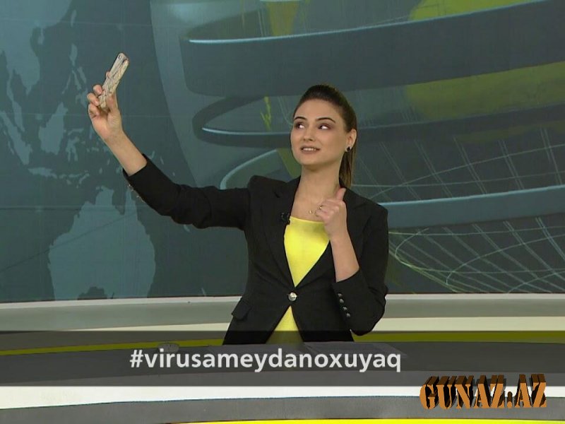 İTV-nin aparıcısı xəbərin sonunda mahnı oxudu - Video