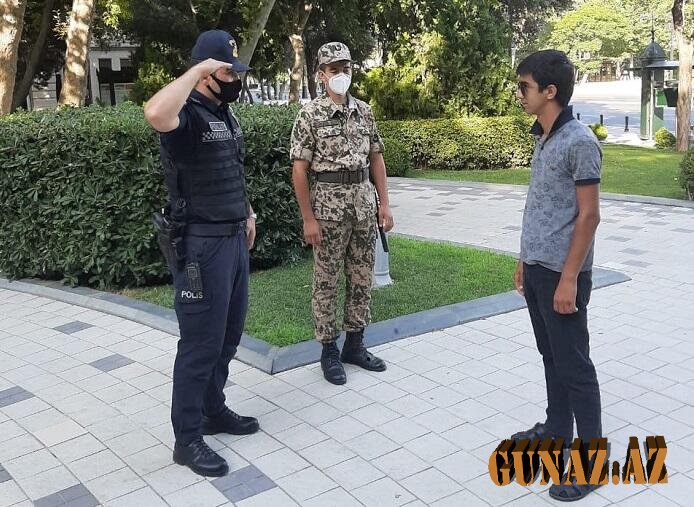 Bakı polisi reyd keçirir - Foto