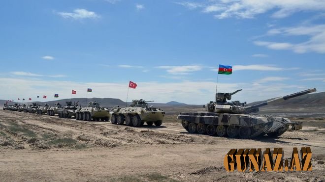 Azərbaycan-Türkiyə genişmiqyaslı hərbi təlimləri başladı