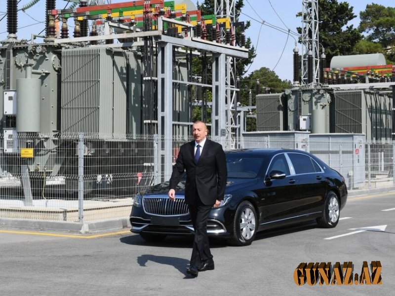 Prezident İlham Əliyev açılışda - FOTO