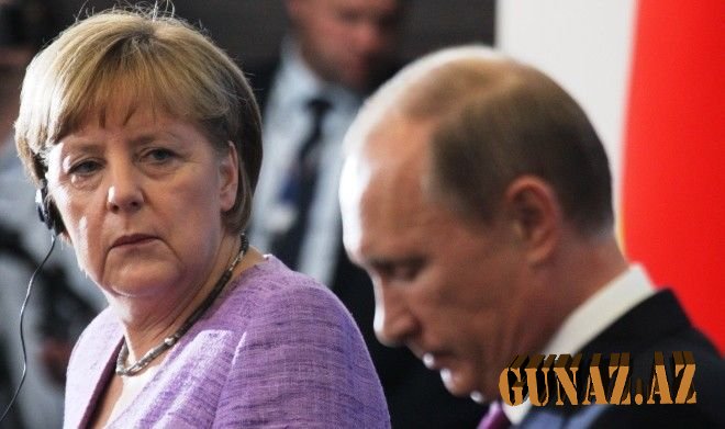 Merkel Putinə əsəbiləşdi: Navalnı məsələsi...