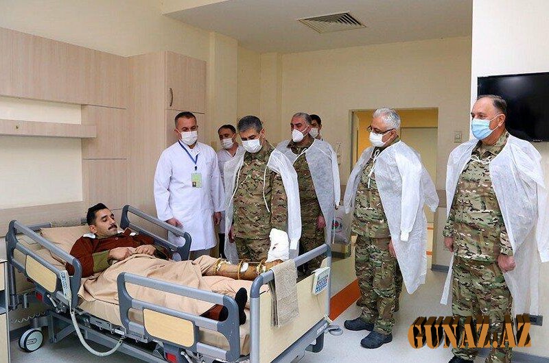 Zakir Həsənov hərbi hospitalda